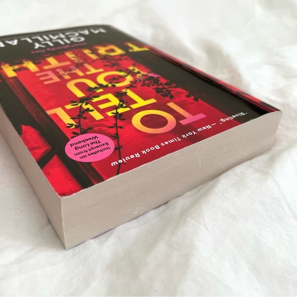 "TO TELL YOU THE TRUTH” PAPERBACK BOOK BY GILLY MACMILLAN. - Picture 7 of 8